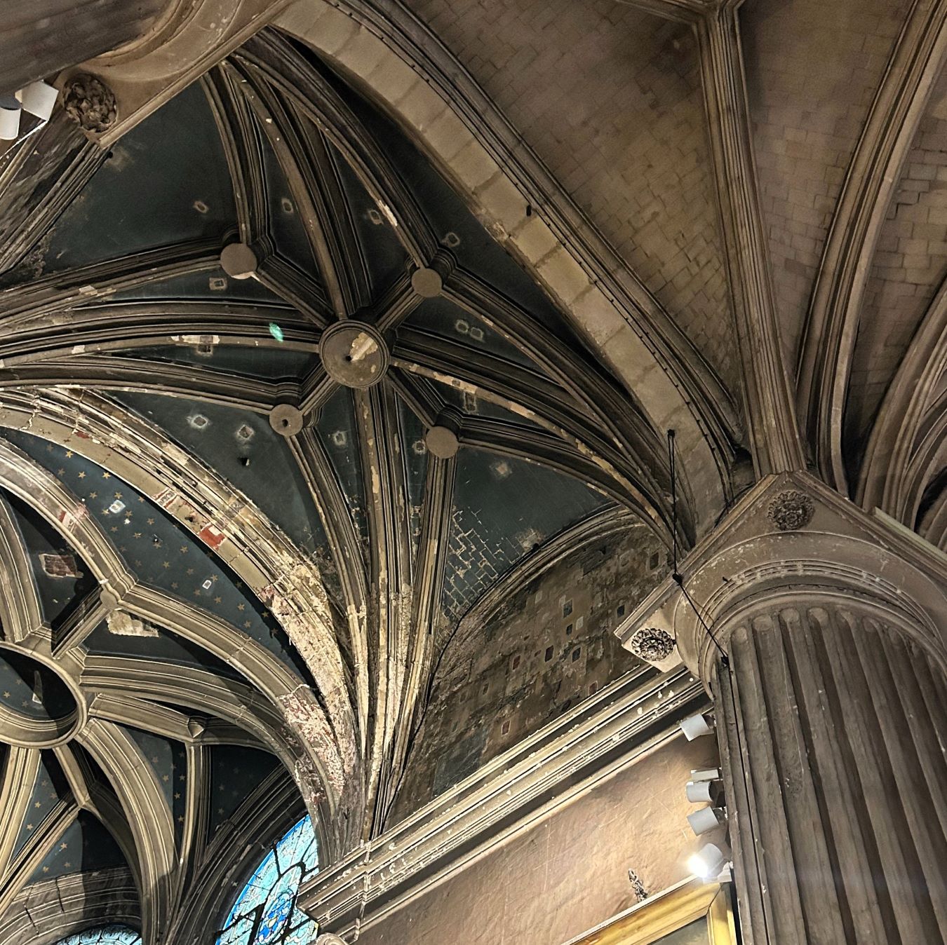 Voûtes de la chapelle axiale 